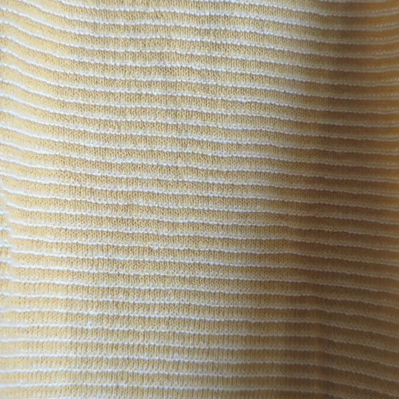 Marled Reunited. Open-Front Ribbed Cardigan In Yellow. Size XS. - Picture 4 of 9